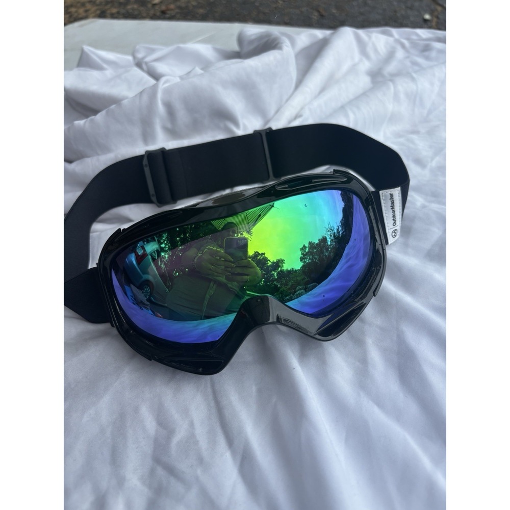 OutdoorMaster OTG Ski and Snowboard Goggles Black